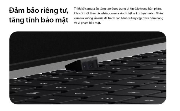 laptop huawei matebook d15 camera dưới bàn phím