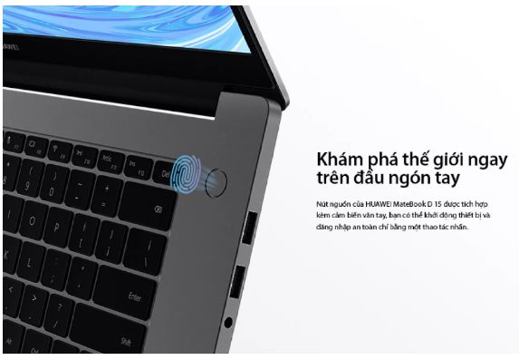 10 laptop xách tay gaming giá rẻ Huawei MateBook D15 review