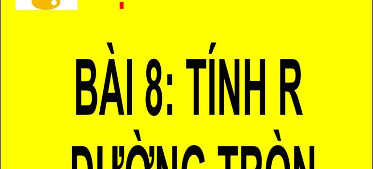 7 Học Python – Tính Bán Kính R Đường Tròn Ngoại Tiếp Tam Giác