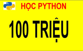 100 triệu là mức lương của lập trình Python vì sao?