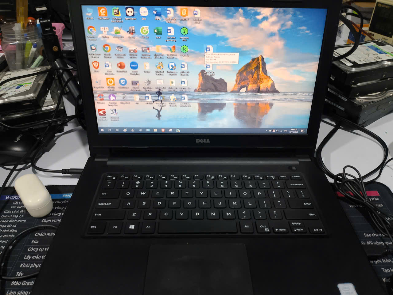 Laptop sau khi vệ sinh tại Bác sĩ Vi Tính – Chợ Tân Hiệp: sạch bụi, mát máy, chạy nhanh như mới!