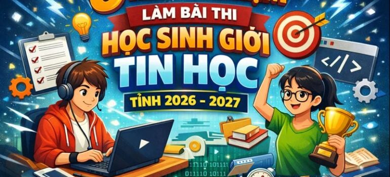 6 Kinh nghiệm làm bài thi Học sinh giỏi Tin học Tỉnh 2026-2027
