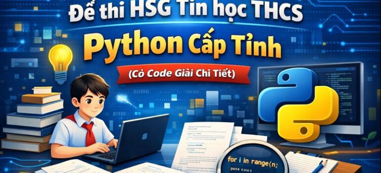 Tổng hợp 75 Đề thi HSG Tin học THCS Python Cấp Tỉnh (Có Code Giải Chi Tiết)