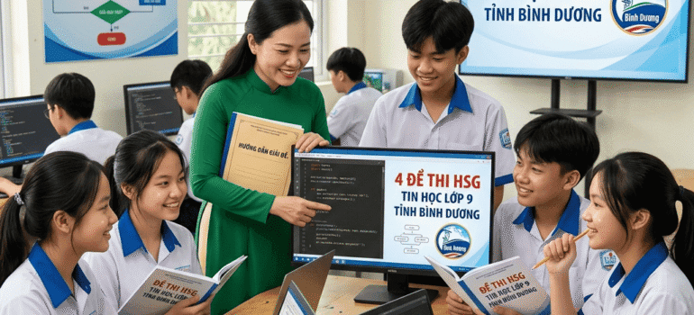4 Đề Thi HSG Tin Học Lớp 9 Tỉnh Bình Dương (2021 – 2022)